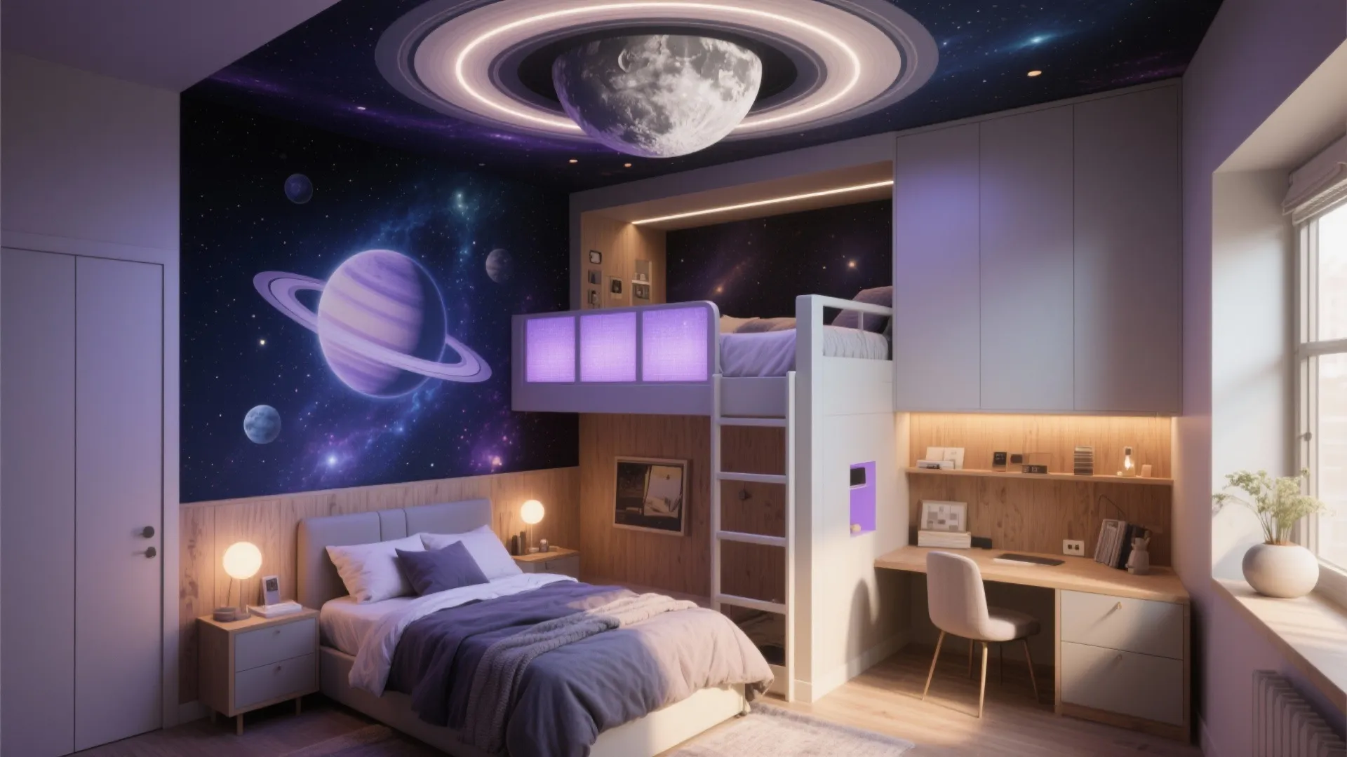 Space Theme Bedroom Decor — 5 Ideas