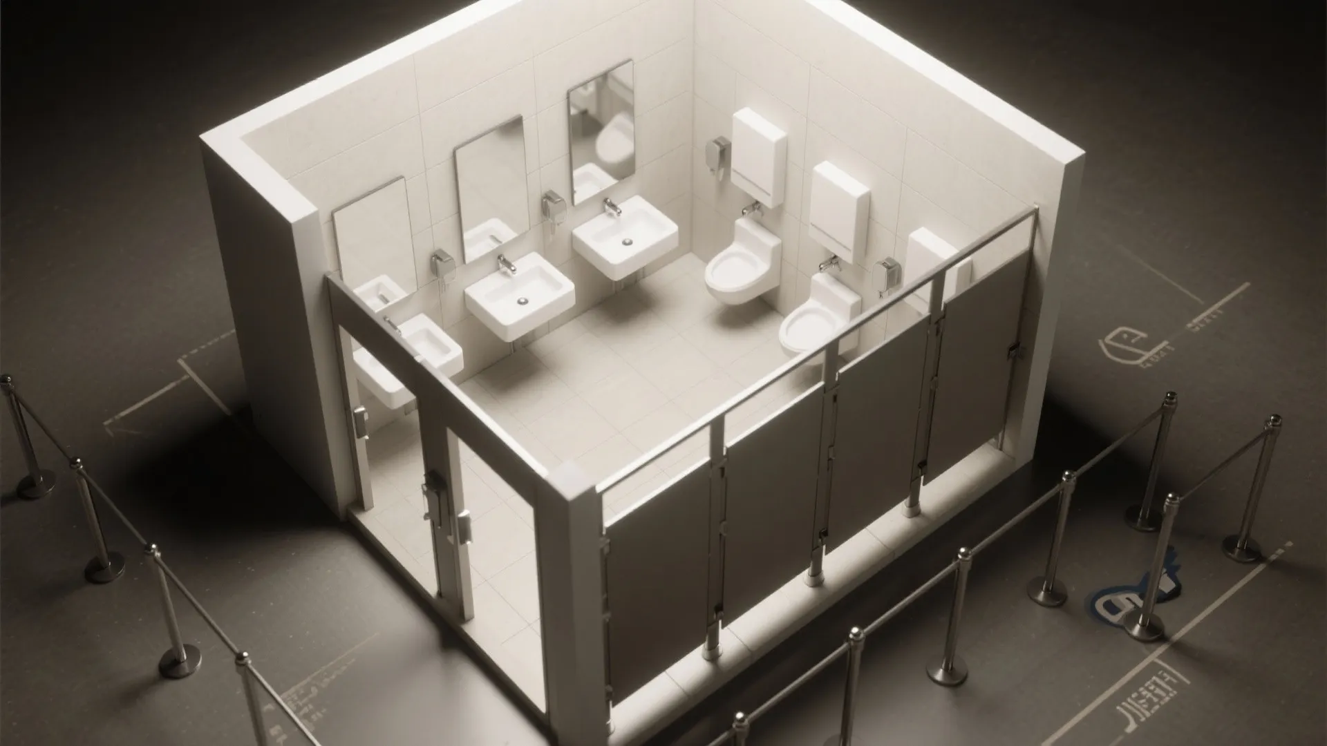 5. Space-efficient fixtures and flow