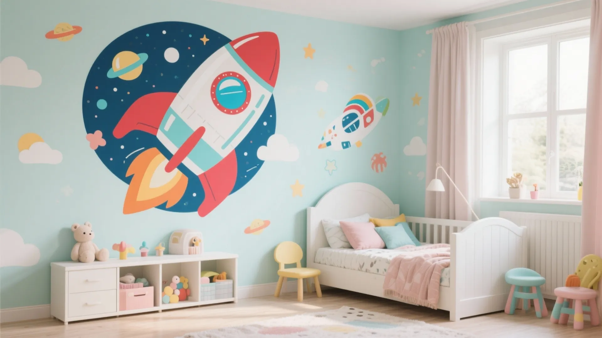 Wall Decals with Changing Themes