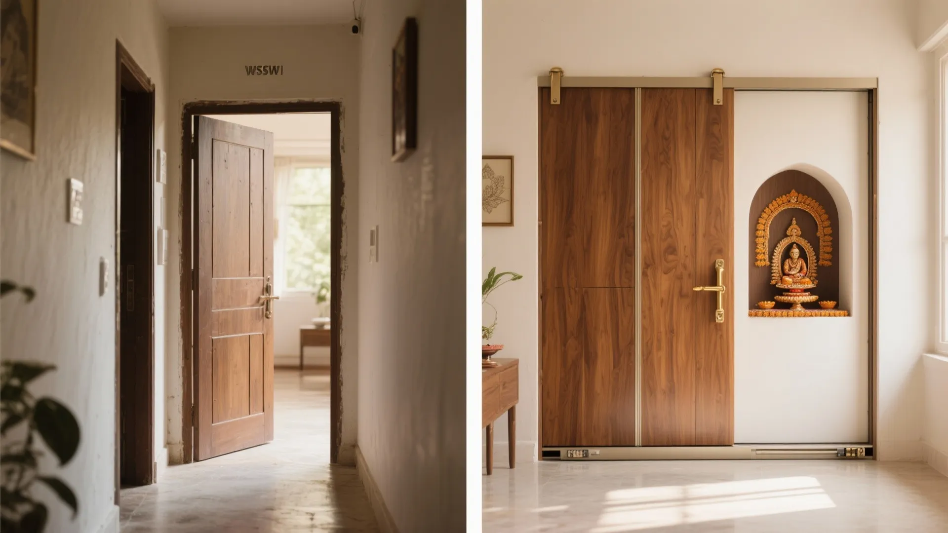 Bi-fold or Sliding Space-Savers