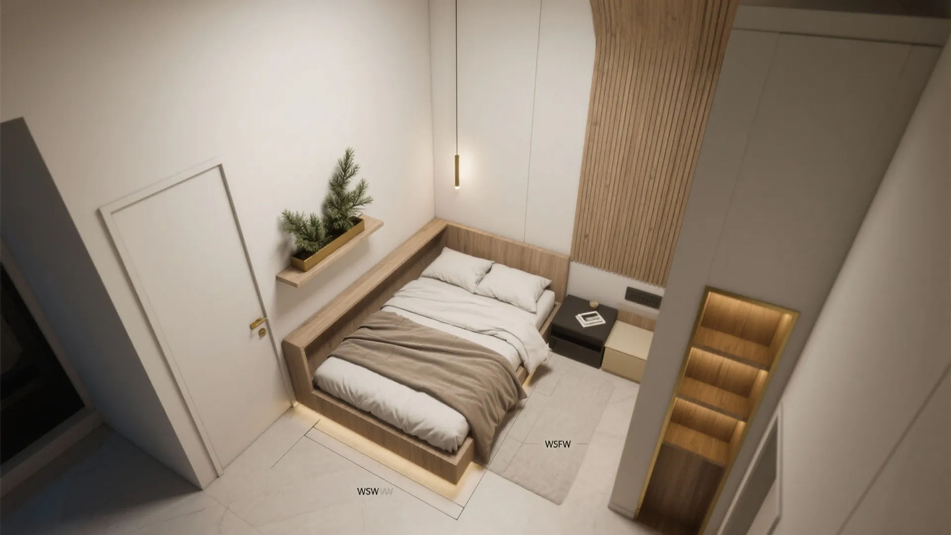 Space-Saving Furniture and Wall-Mounted Decor