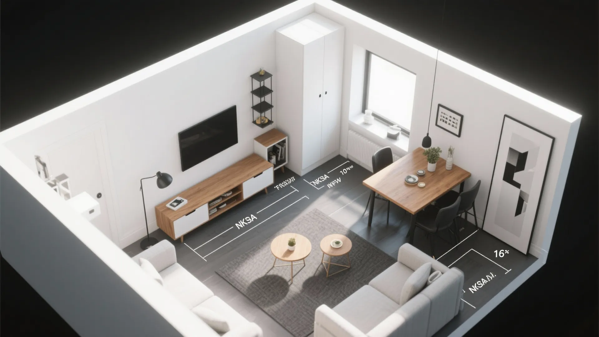 5. Opt for flexible, space-saving furniture