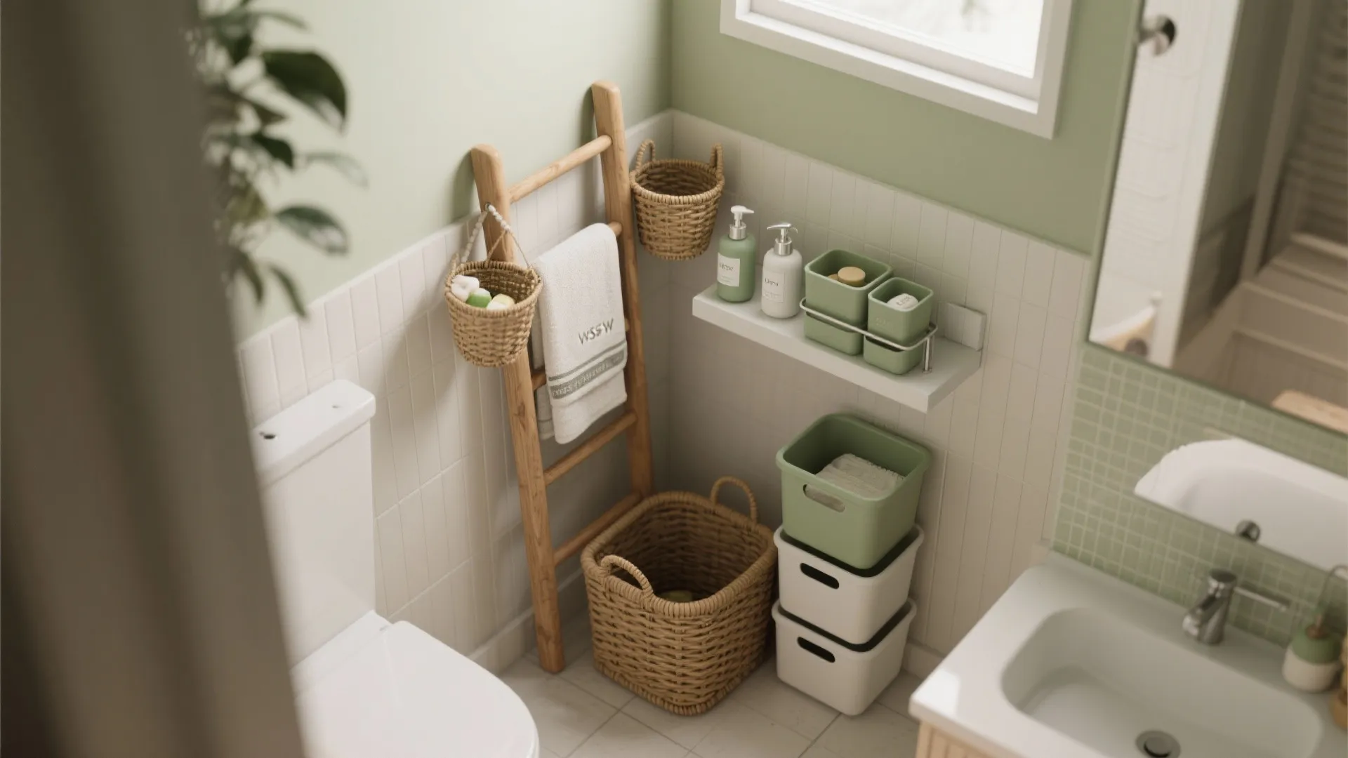 Inspiration 4: Functional decor — tiered sets that save space