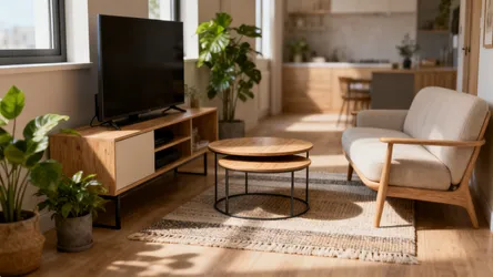 5 Living Room Table Set Ideas with TV Stand