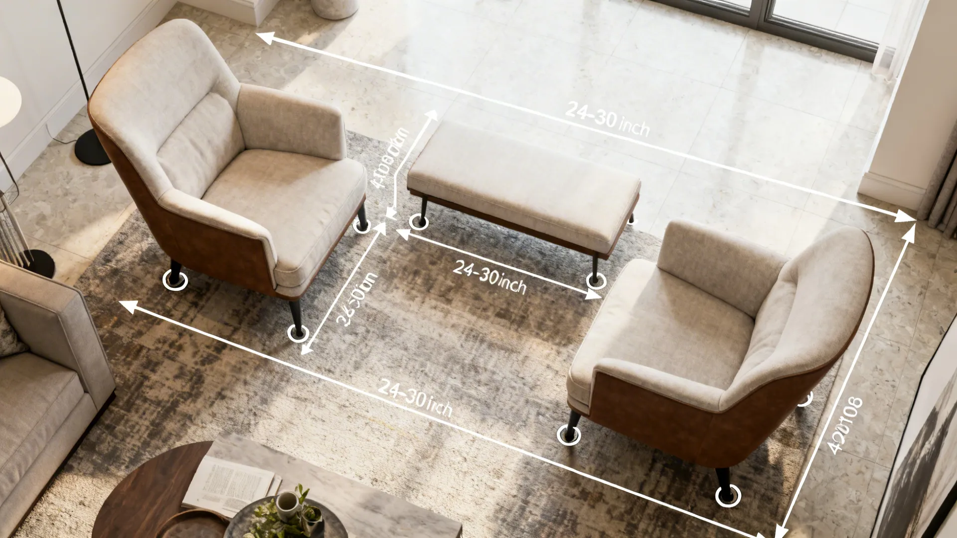 Small Living Room Feels Crowded? Try Accent Chairs Set of 2