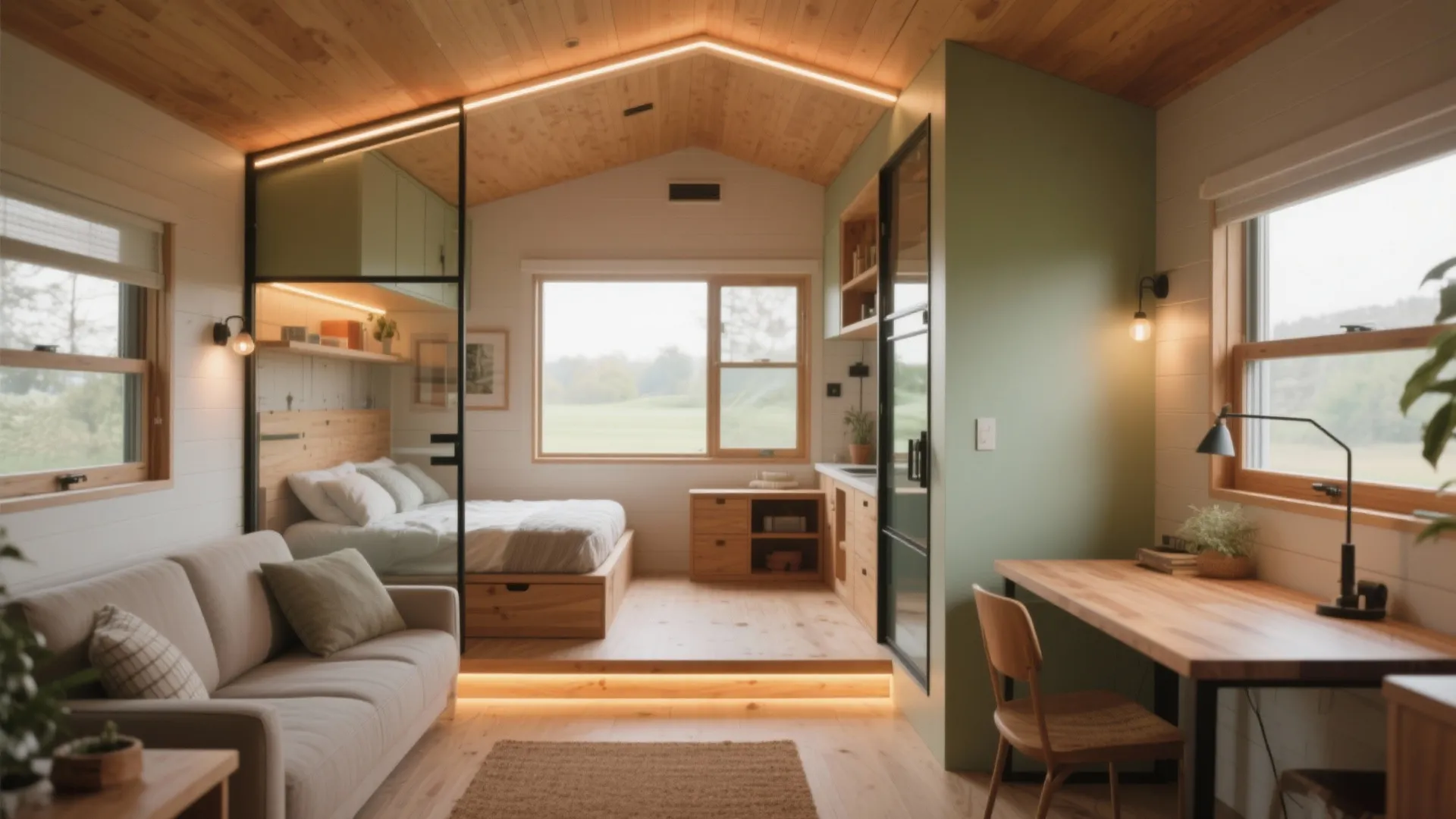 Tiny Home DIY Kit: Build Your Dream Space with Ease: 1 Minute to Understand the Fastest Way to Set Up Your Tiny Home