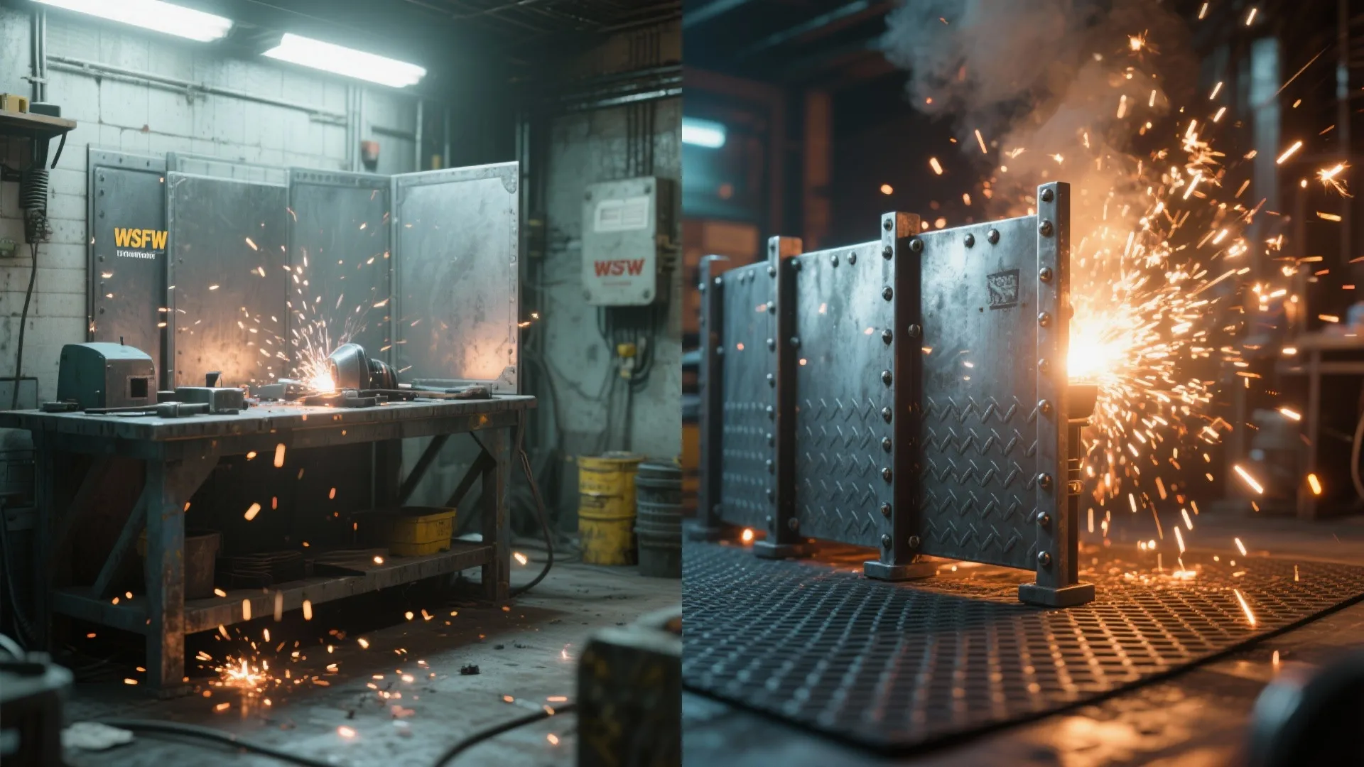 4. Heat and spark management with removable shields