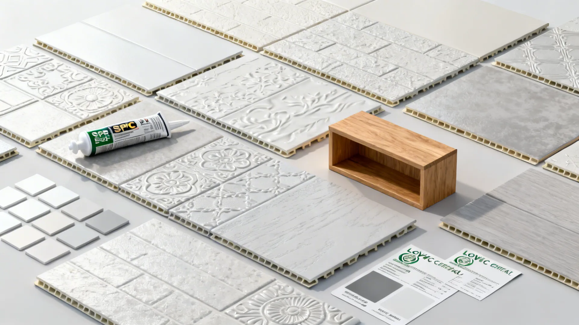 PVC and SPC wall panels for moisture-heavy zones