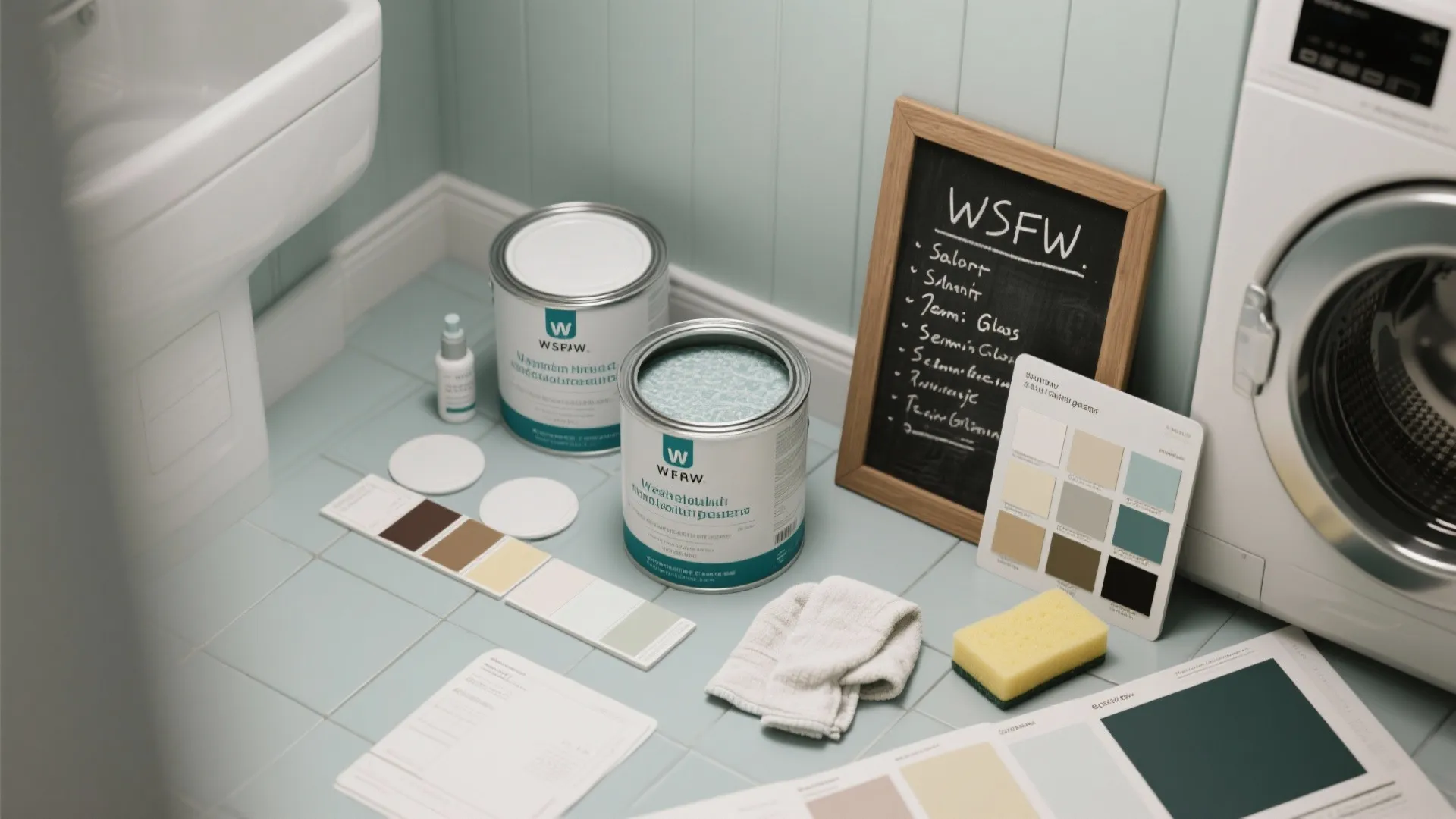 5. Specialized Finishes: Washable, Mold-Resistant, and Chalkboard