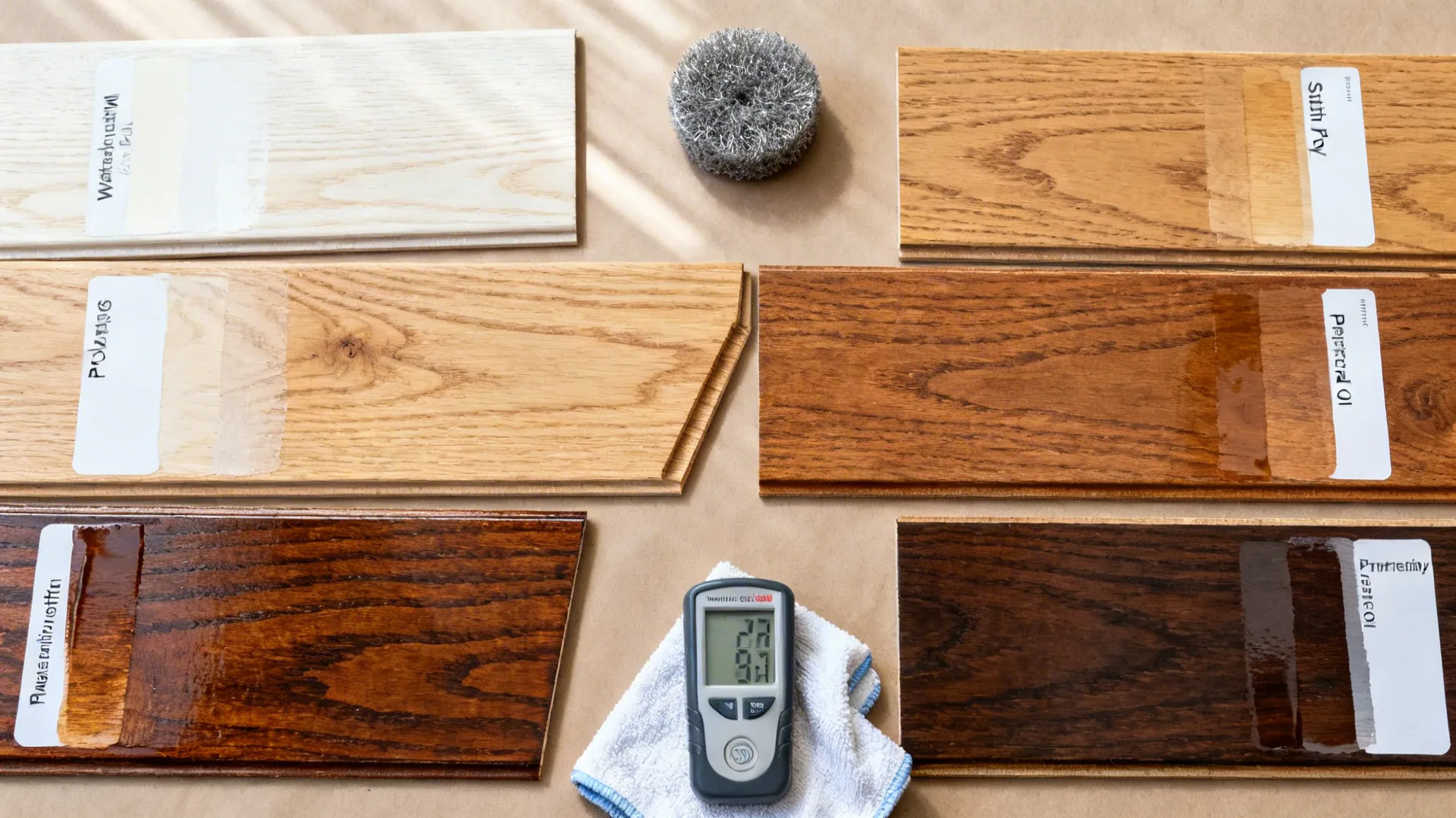 2) Choose the Right Wood Species and Finish