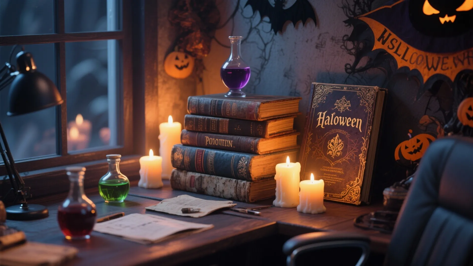 9. The Spell Book Display