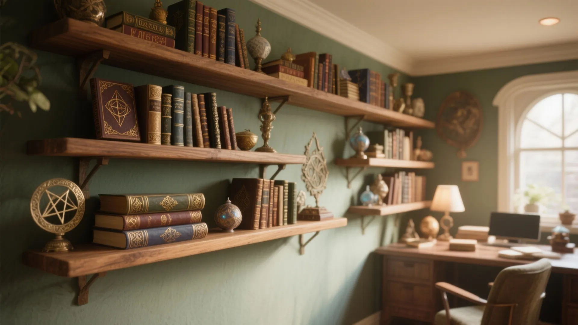 3. Spellbook Library Wall