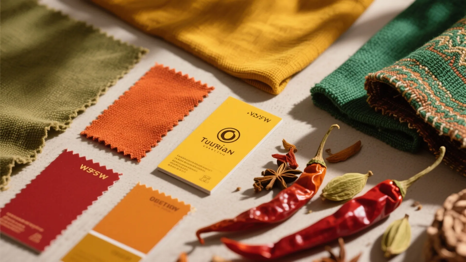 Idea 2: Spice-Inspired Color Palettes