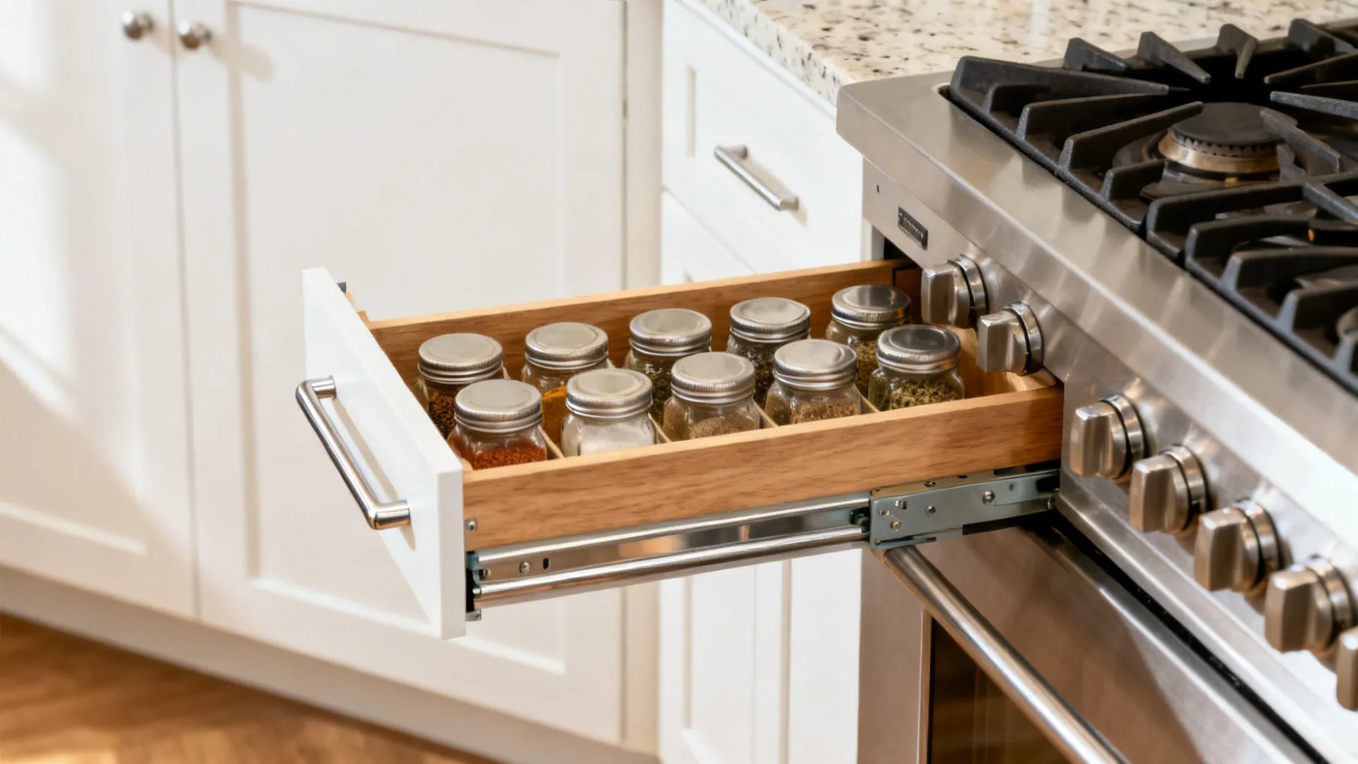 Compact L-Shape with Smart Inserts