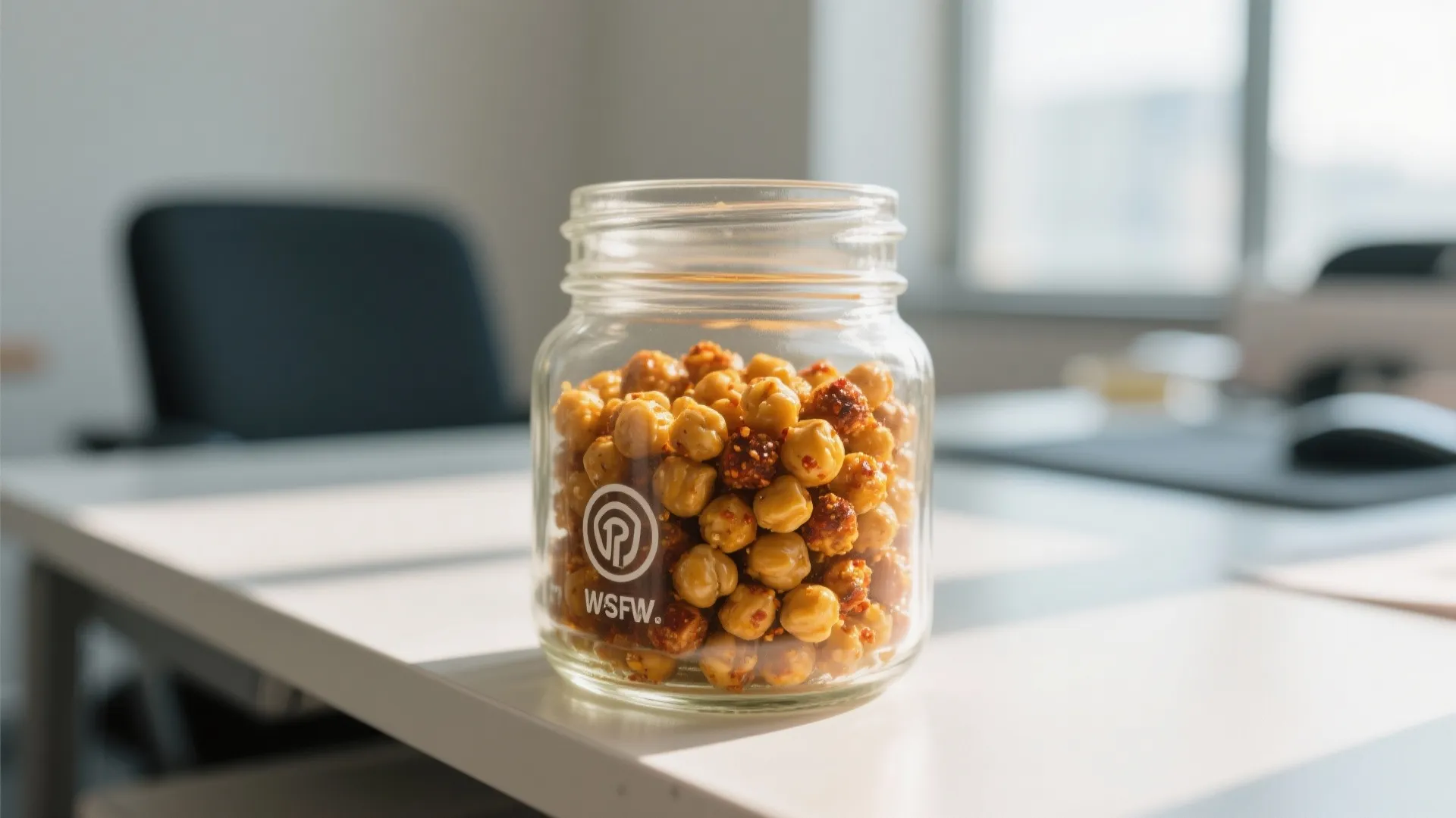 2. Spicy Roasted Chickpeas