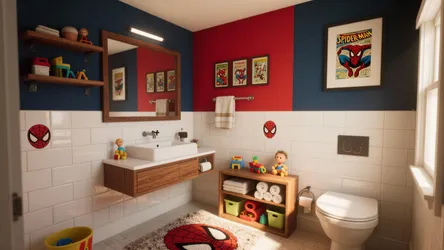 10 Spiderman Bathroom Decor Ideas for Small Spaces