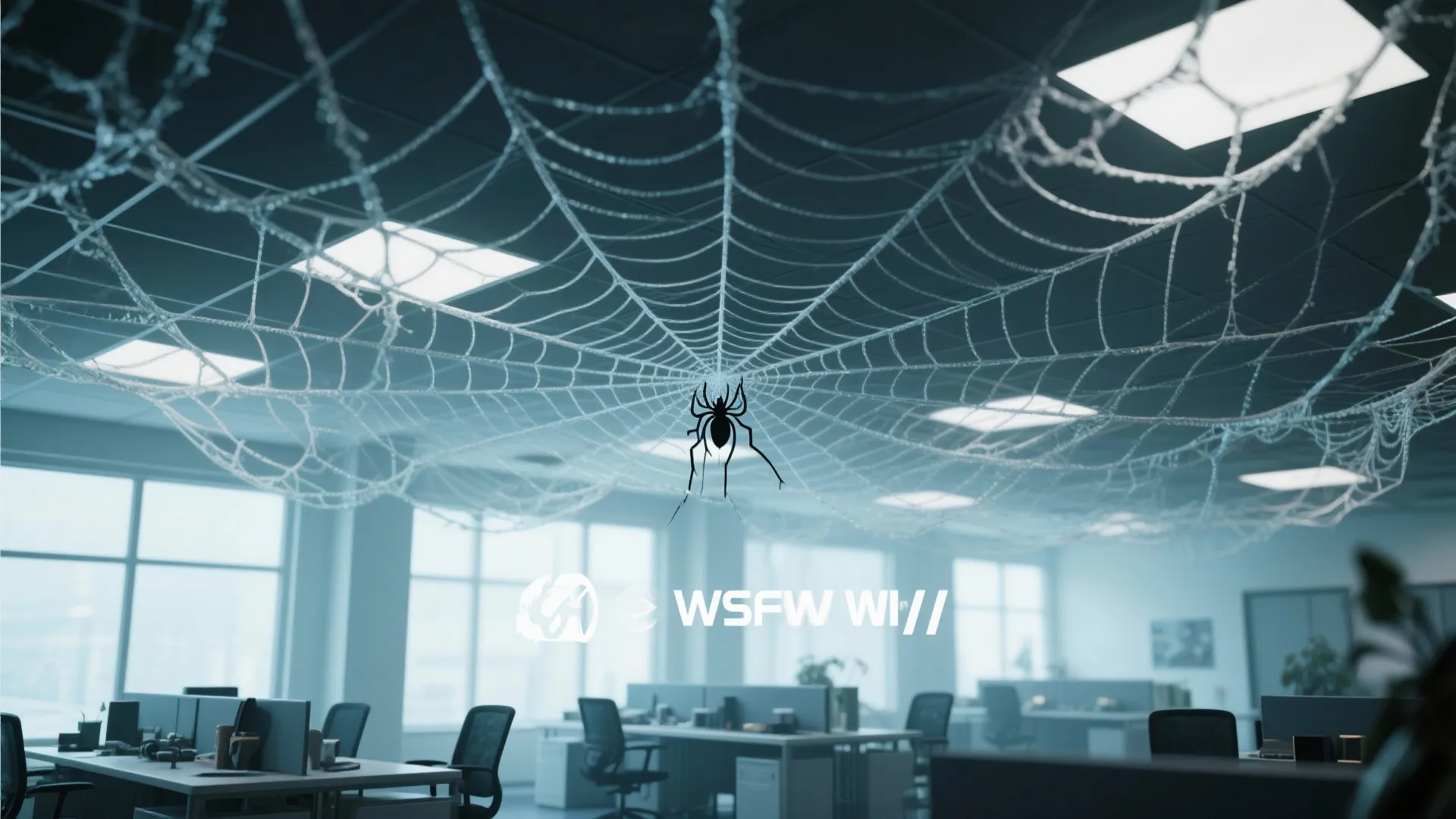 4. Spider Web Ceilings