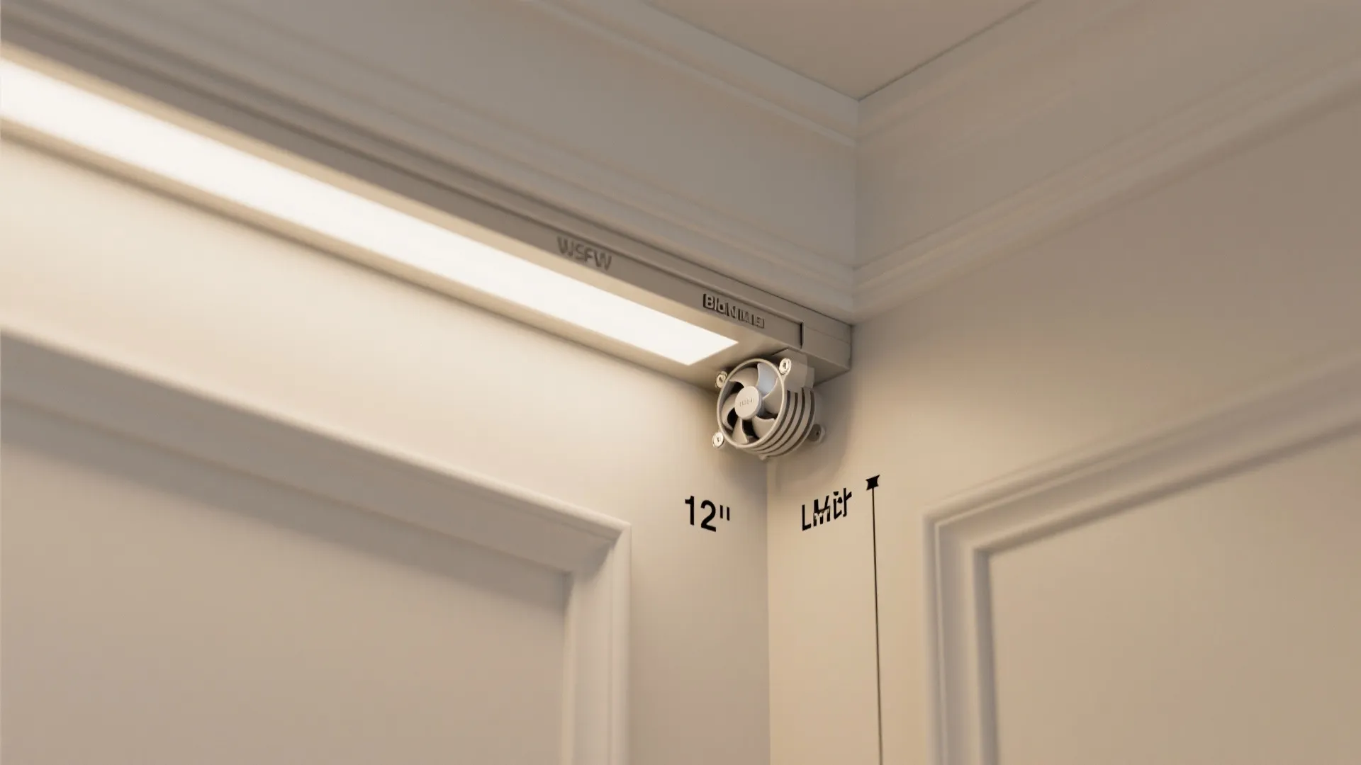 1) Twin Coffered Spine with Integrated Light Rails