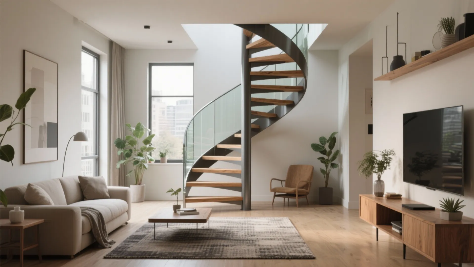Spiral Staircase Design: 5 Small-Space Ideas: Practical, stylish spiral staircase ideas that make tiny footprints feel generous