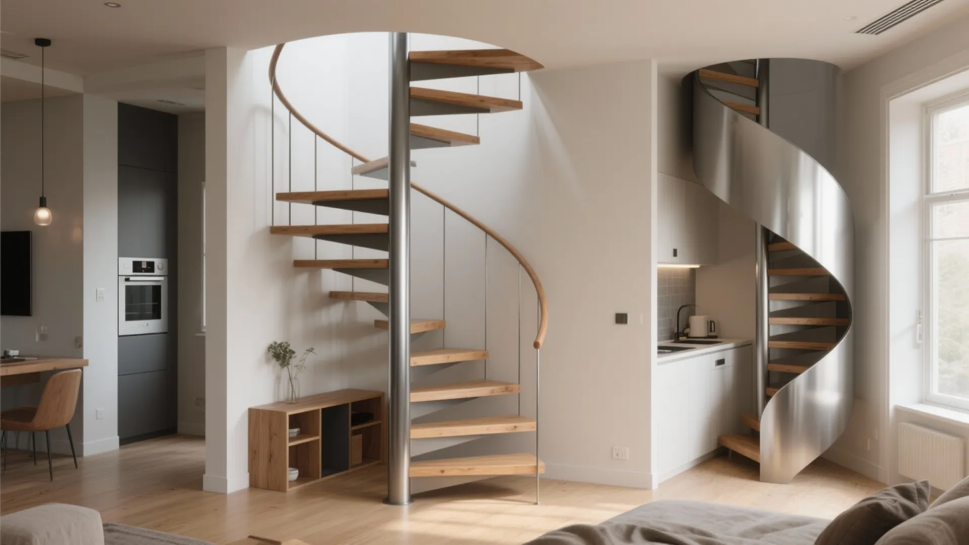 5 Spiral Stairs Ideas for Small Spaces: Creative, practical spiral staircase solutions I’ve used in tiny homes and tight lofts