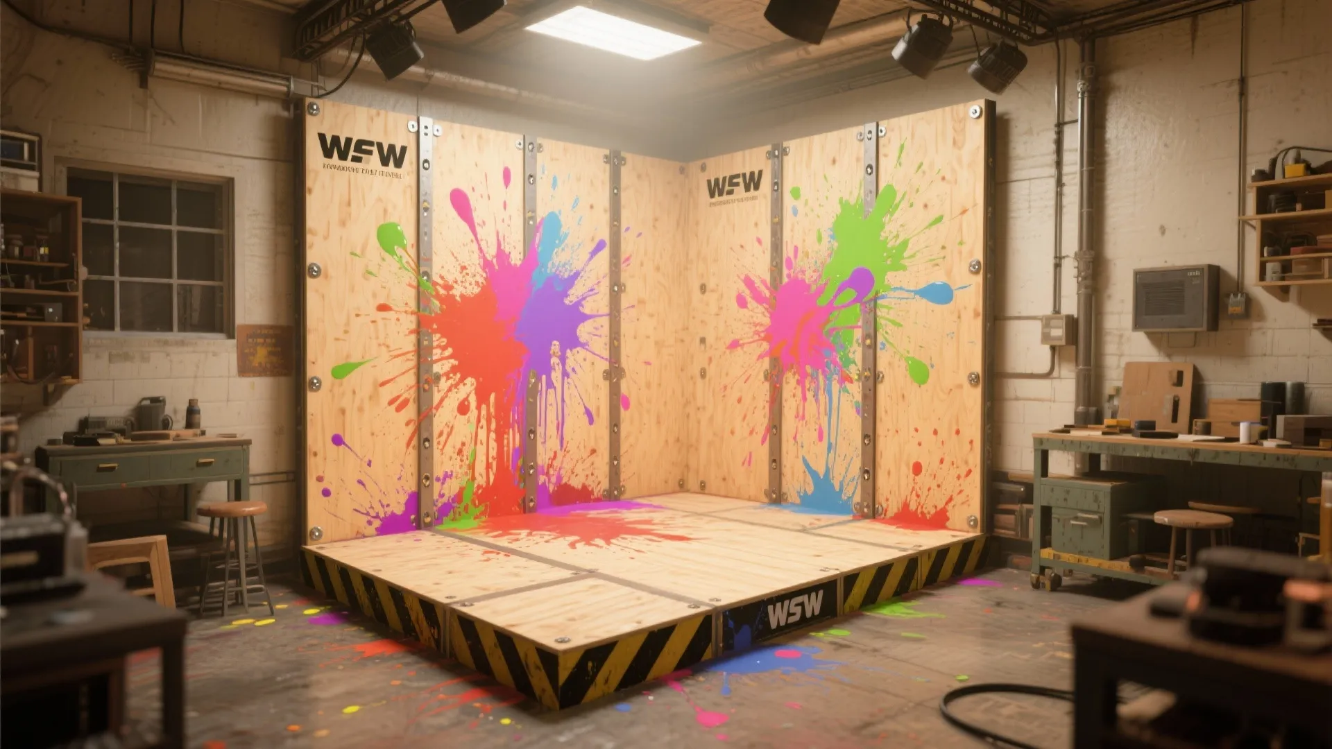 2. Design a splatter stage