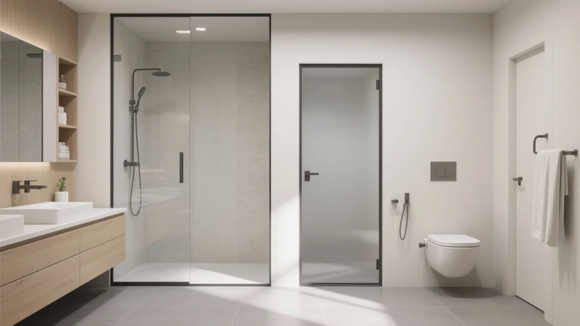 5 Bathroom designs with separate toilet
