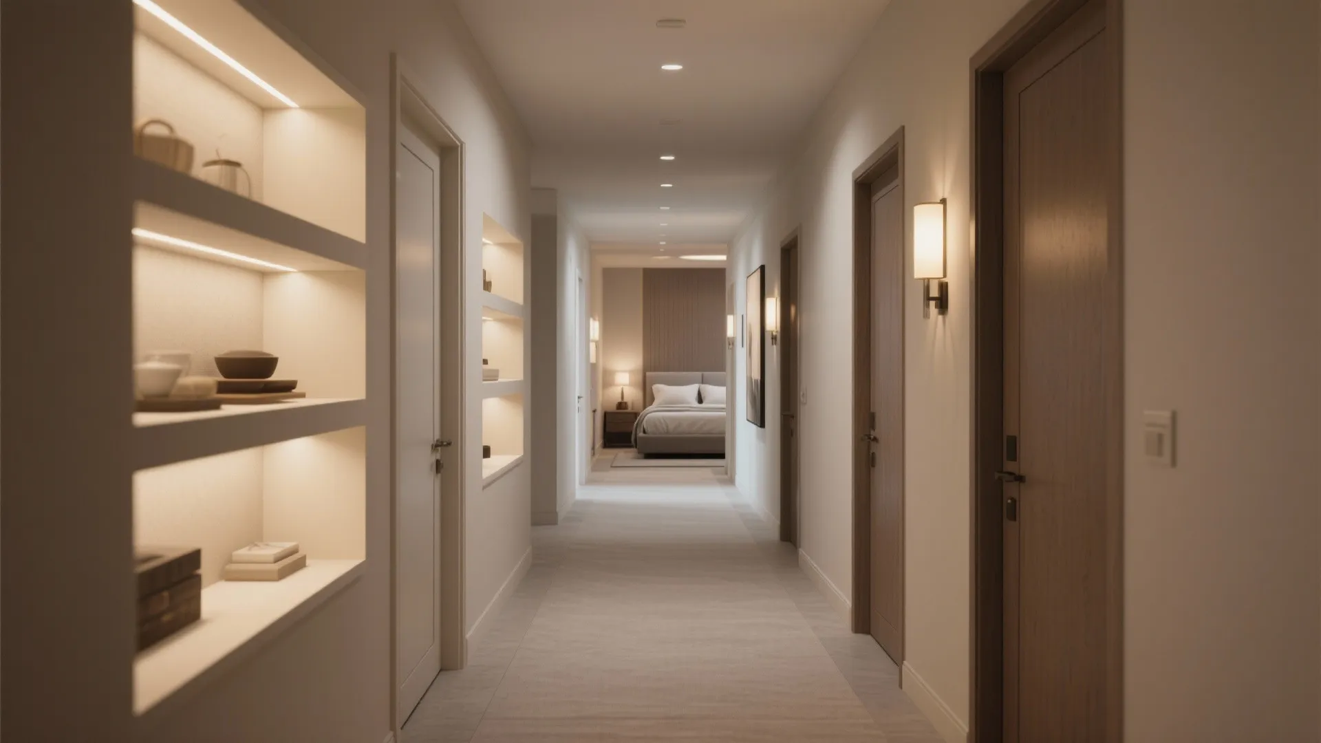 Split-Bedroom Layout for Privacy