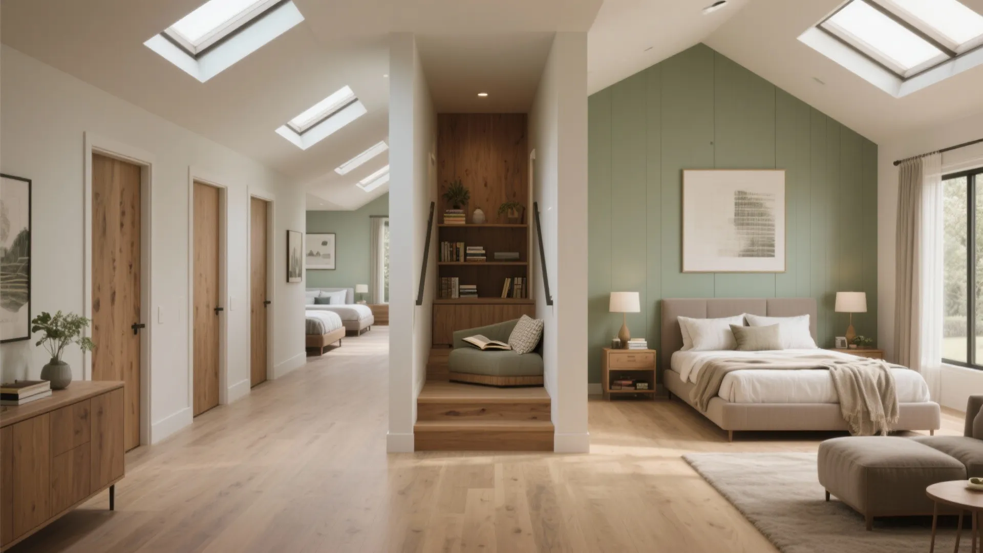 2. Split-bedroom layout for multi-generational living