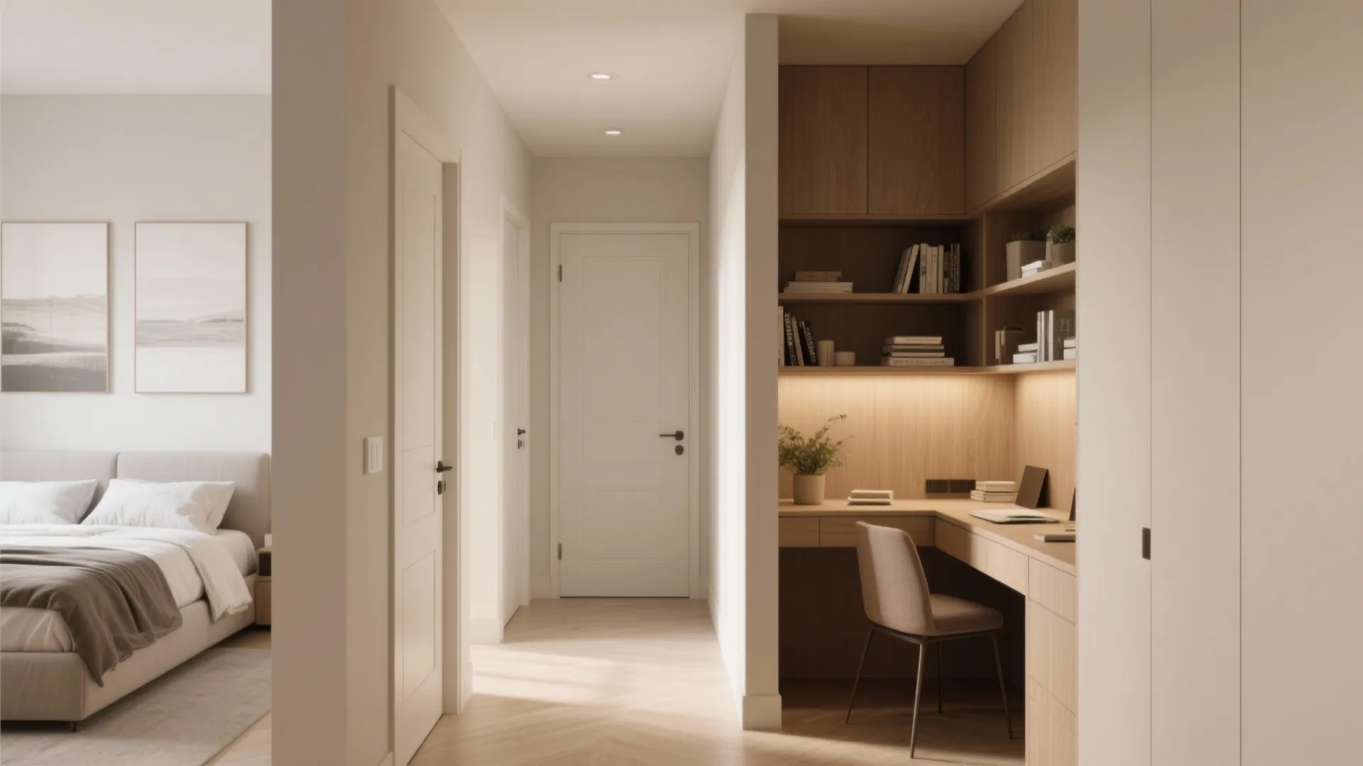 Split-bedroom layout for better family routines