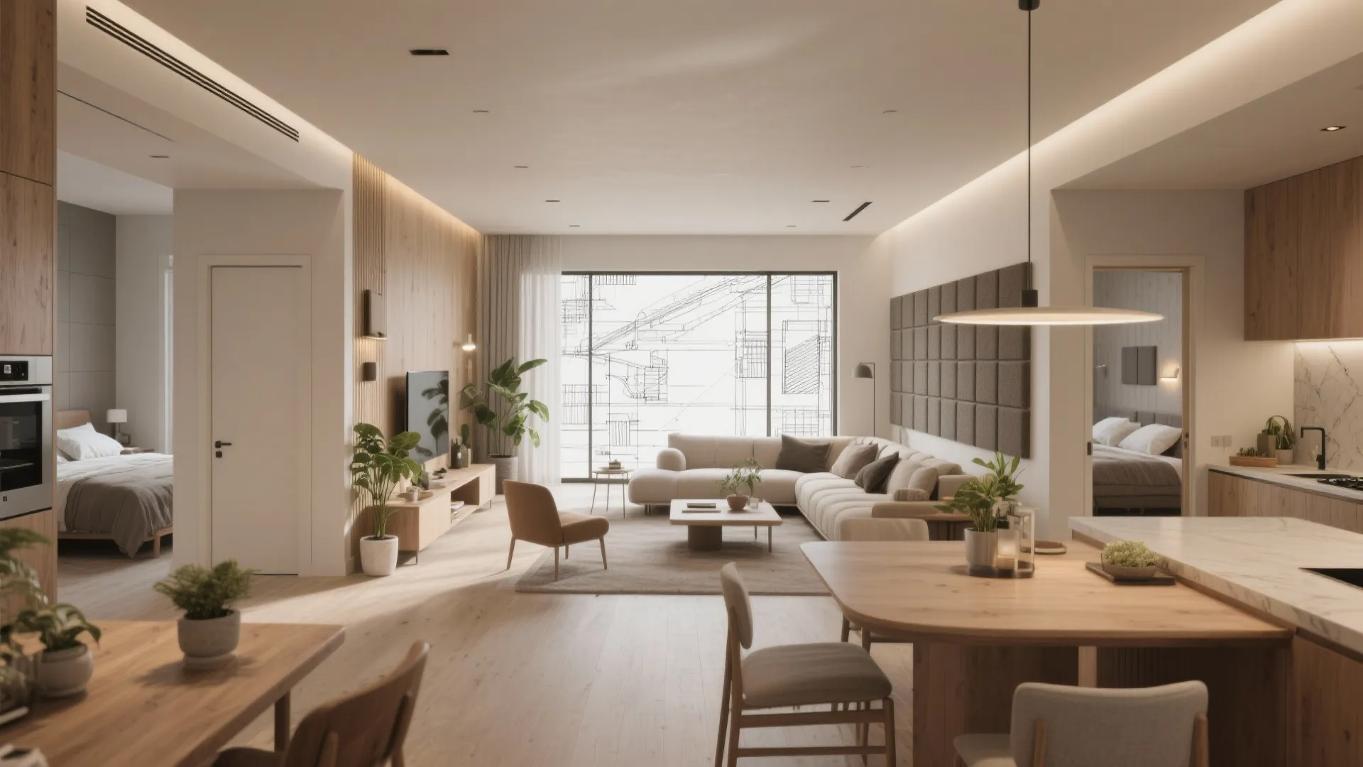 Open-Concept Living with Split Bedrooms