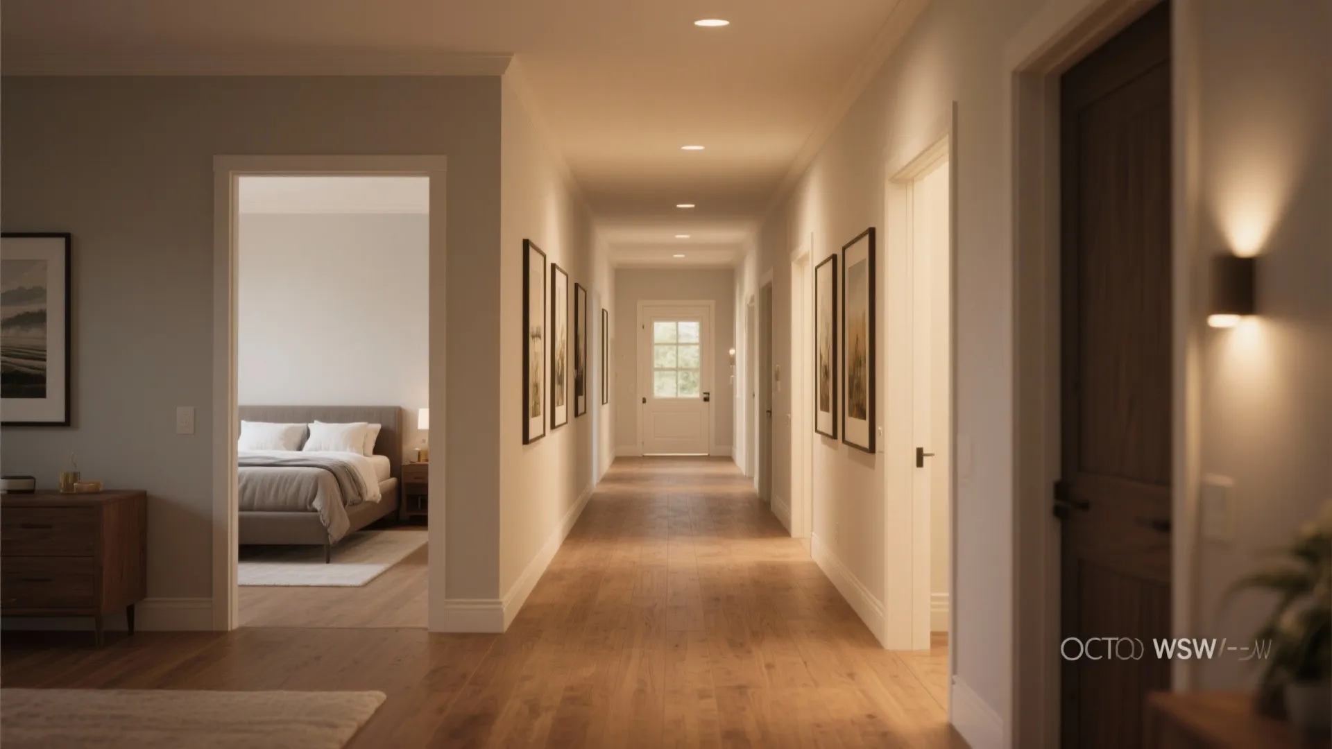 2. Split Bedroom Layout for Privacy