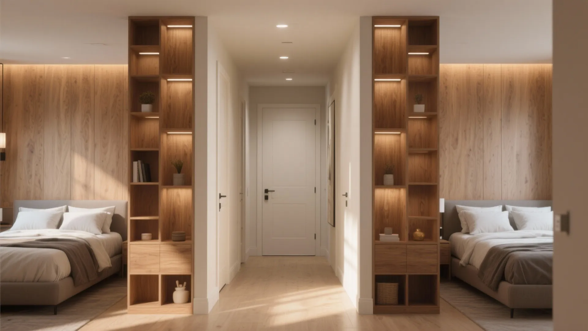 Split Bedrooms for Privacy