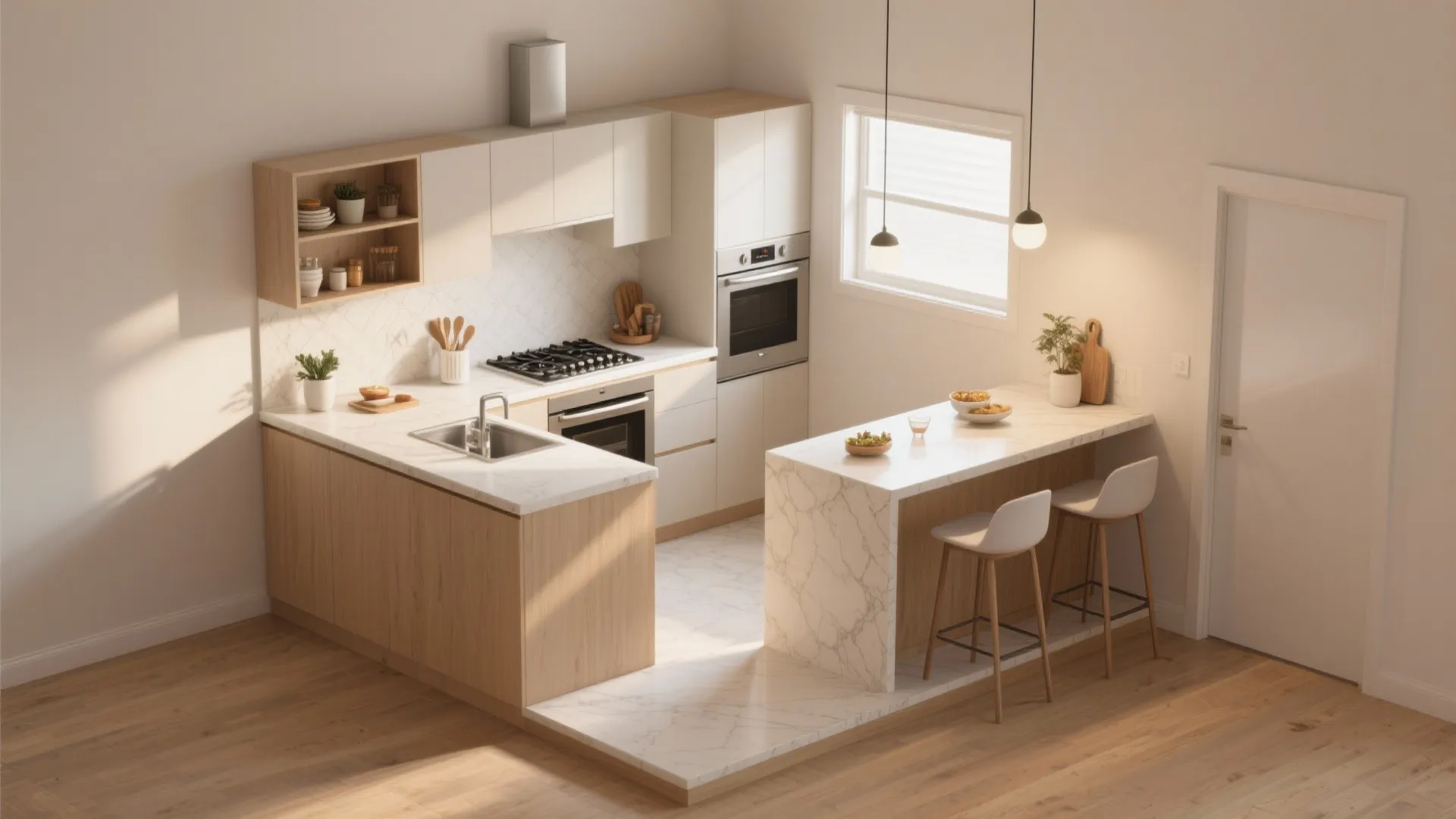 4. The Split-Level Island