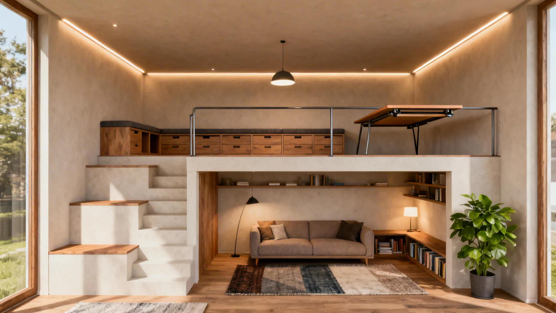 5 Small Split-Level Living Room Ideas