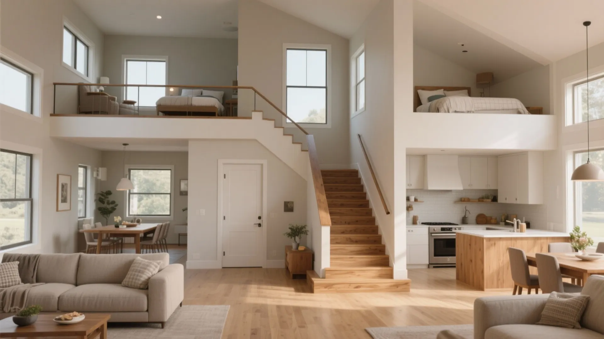 1. Split-Level Family Hub