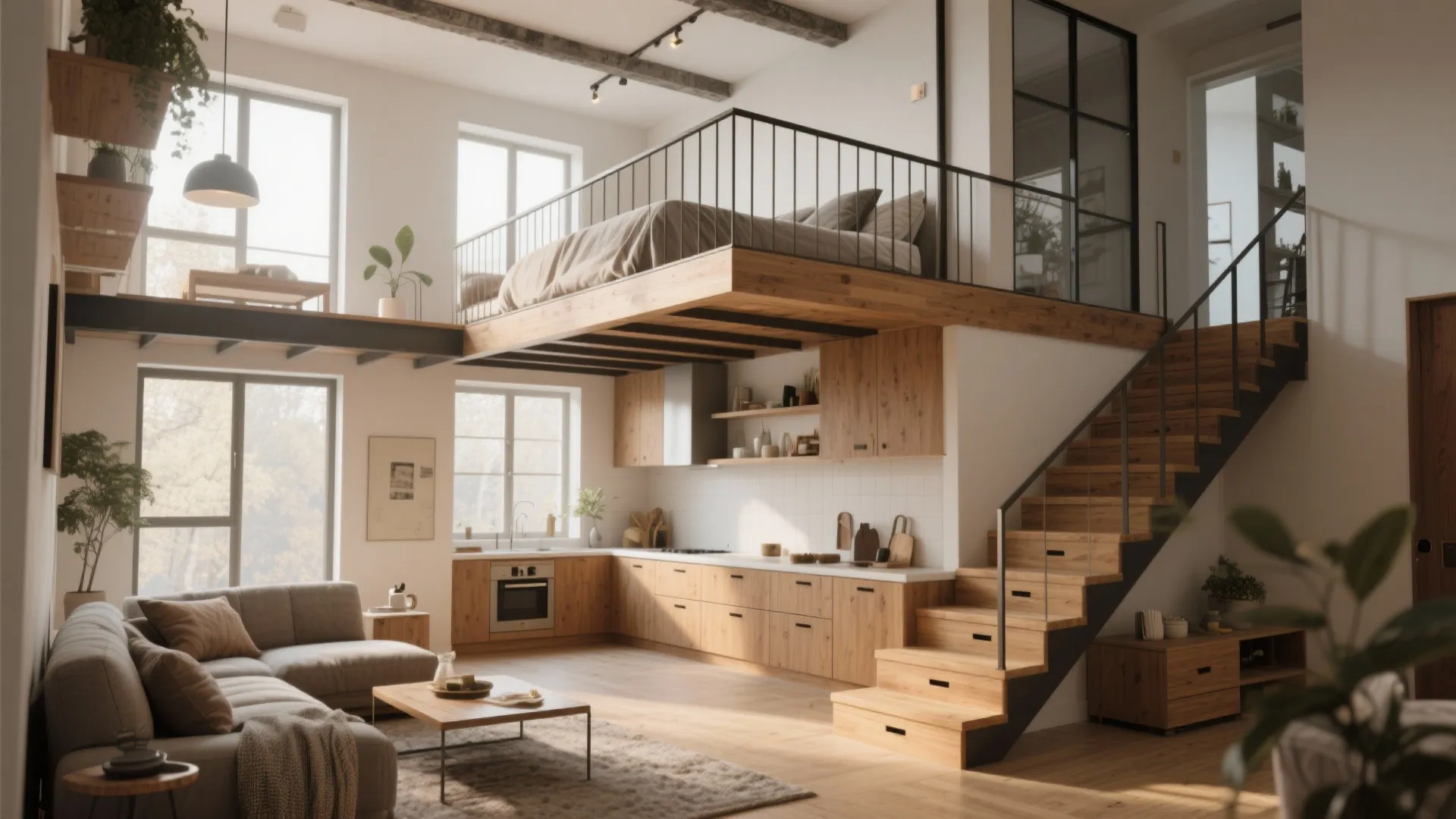 3. Split-Level Loft Strategy