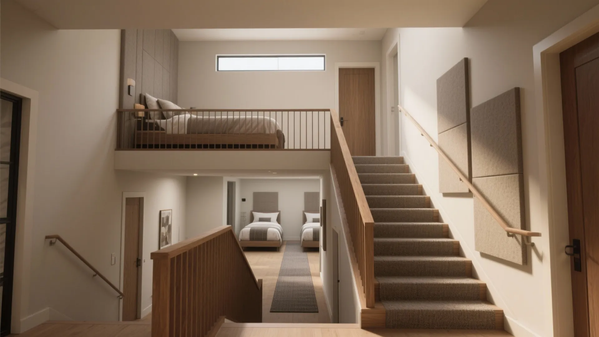 1. Split-Level Privacy: Master Up, Kids Down