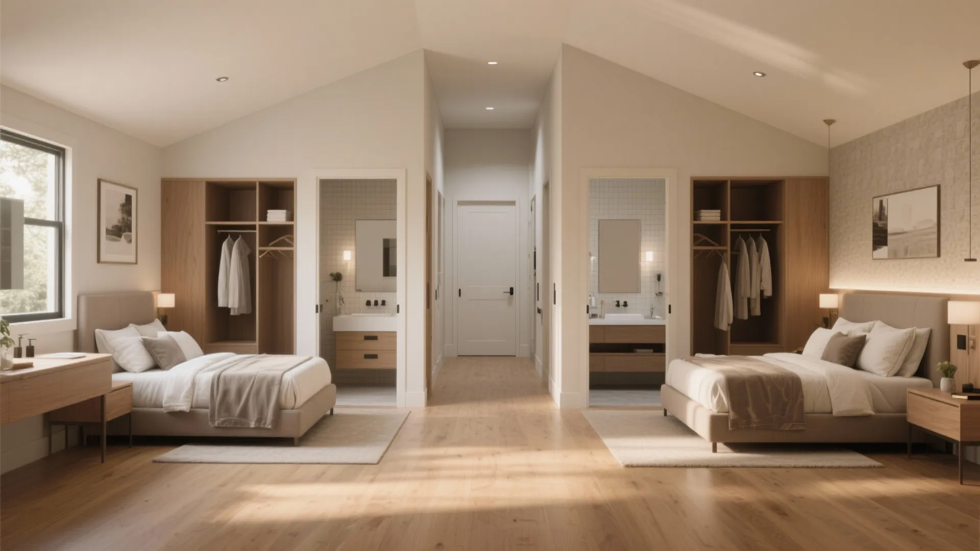 1. Split-Level Privacy: Two Masters on Opposite Ends