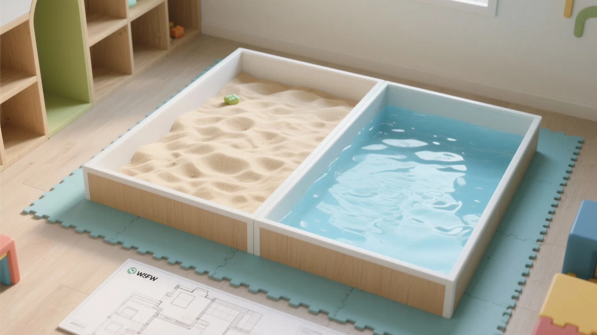 3. Split-Level Tray System