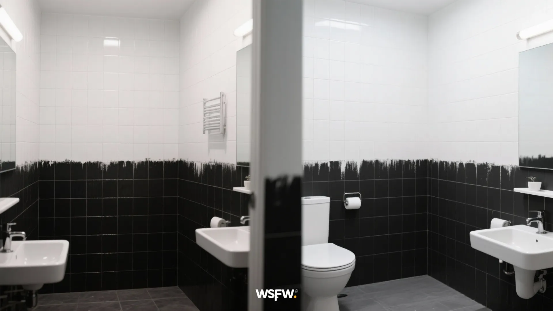 5. Split-Paint Technique