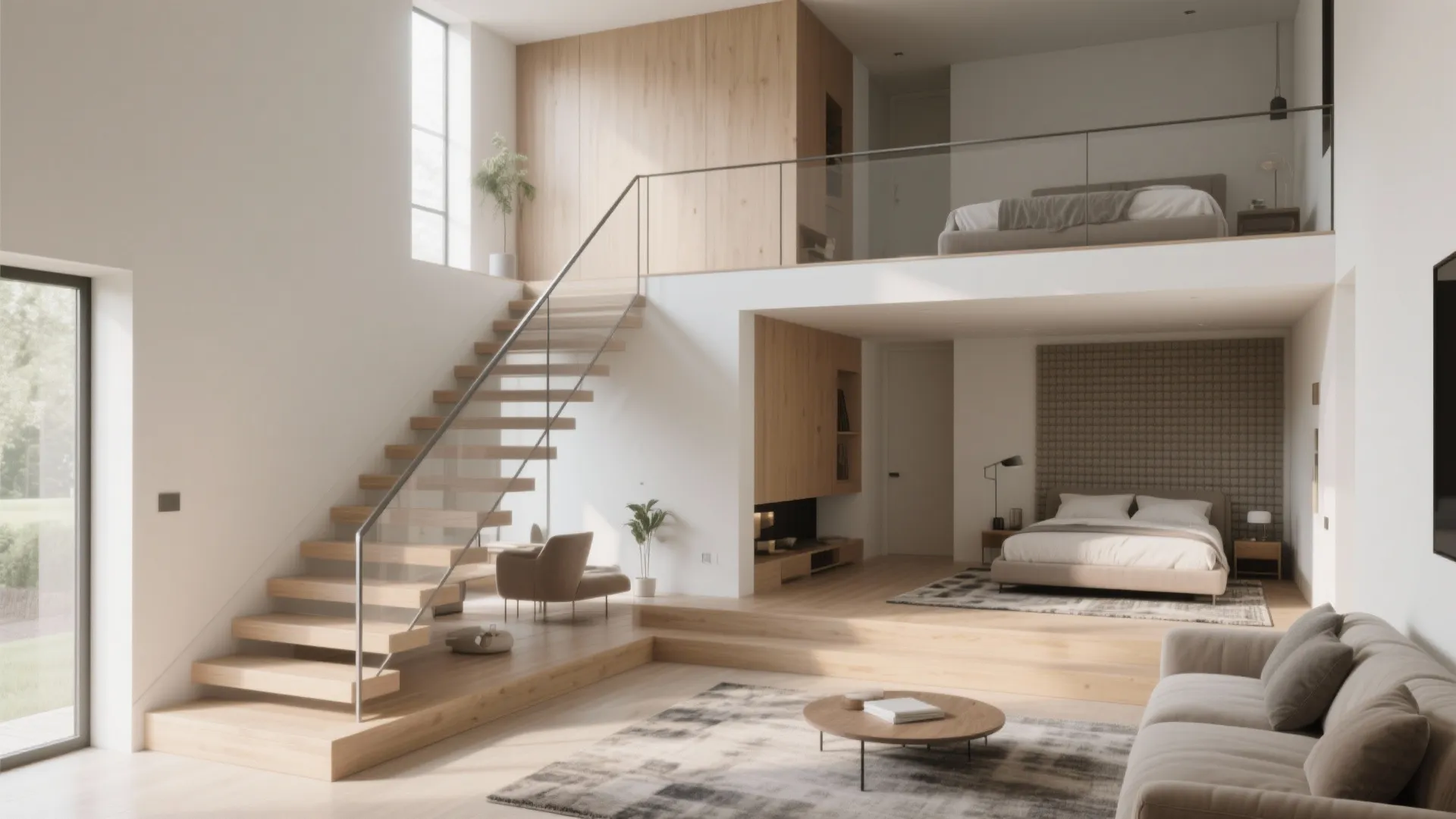 1. Use split-level sightlines to expand perception