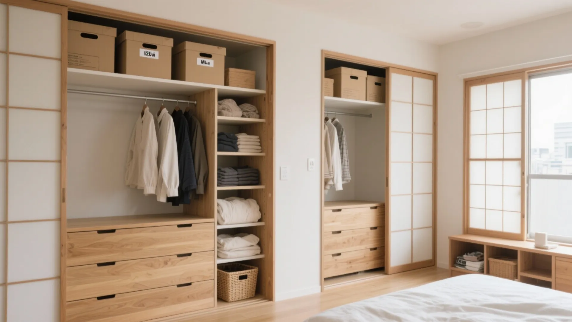 Tips 4: 収納は“私物の重心を分ける”——クローゼット運用で同棲のストレスを減らす収納技巧