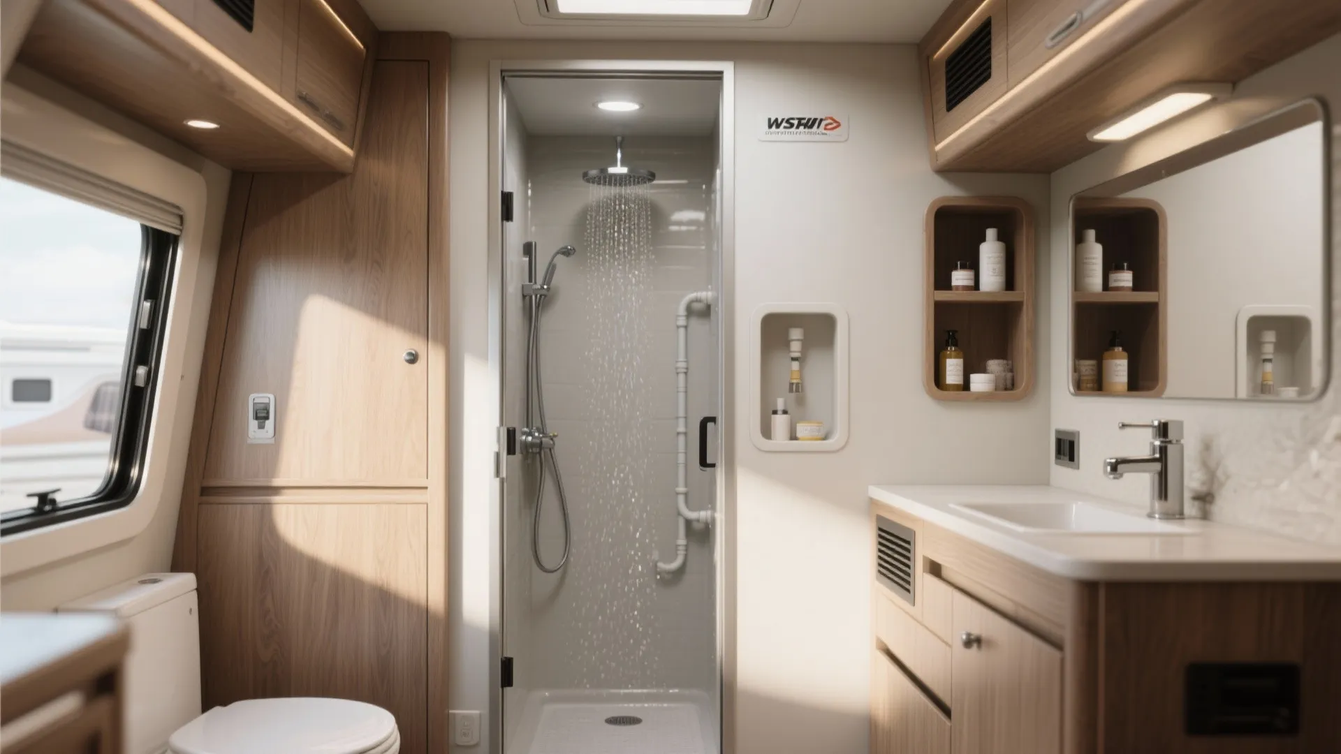 1. Split wet and dry zones