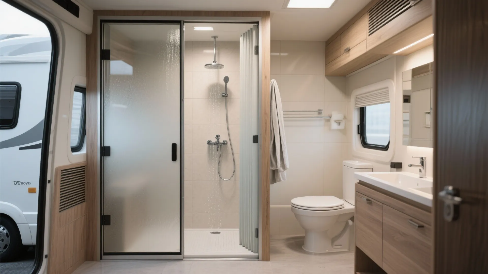 1. Split wet and dry zones