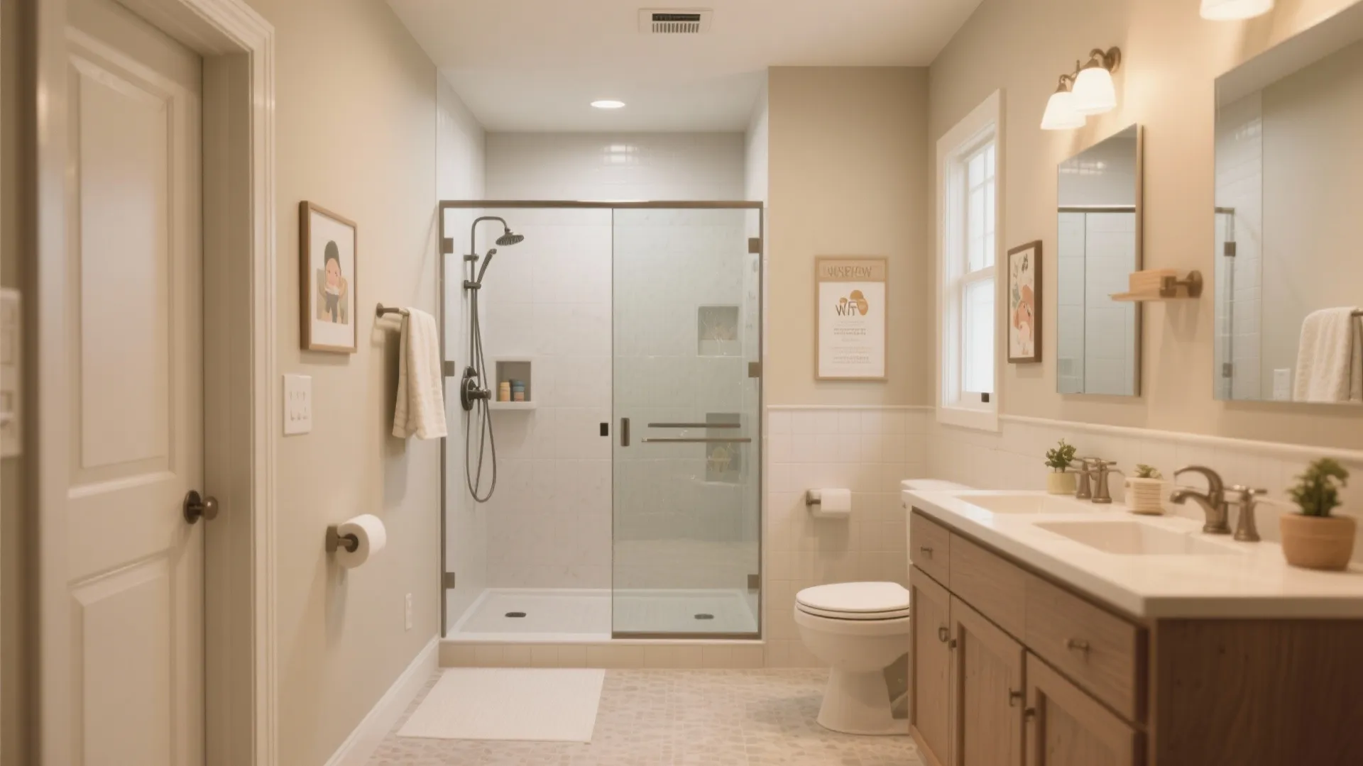 2. Split Wet and Dry Zones