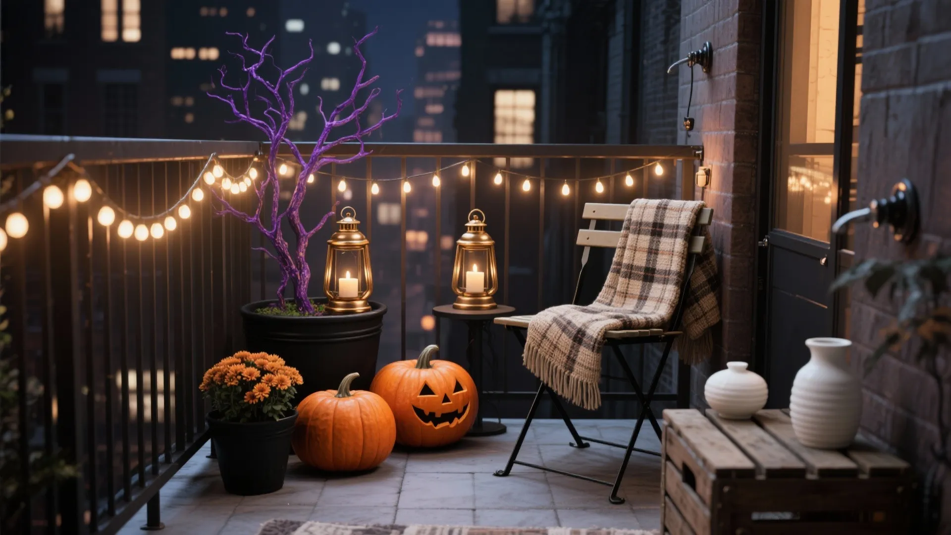 5 Small Apartment Balcony Halloween Decorations That Wow: Designer-tested, renter-friendly ideas to turn your tiny balcony into a spooky, cozy scene — safely, stylishly, and on budget