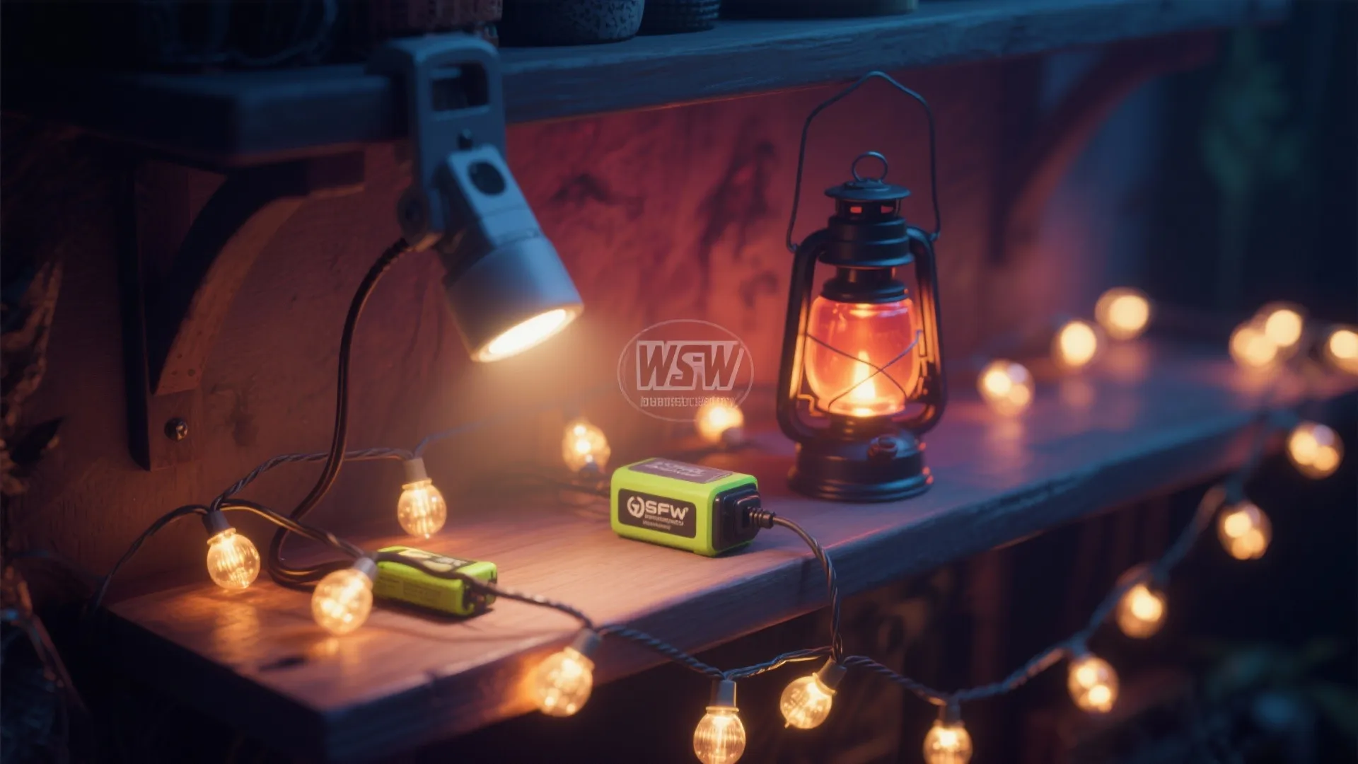 3. Spooky Lighting on a Budget