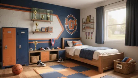 Sports Bedroom Decor: 5 Winning Ideas