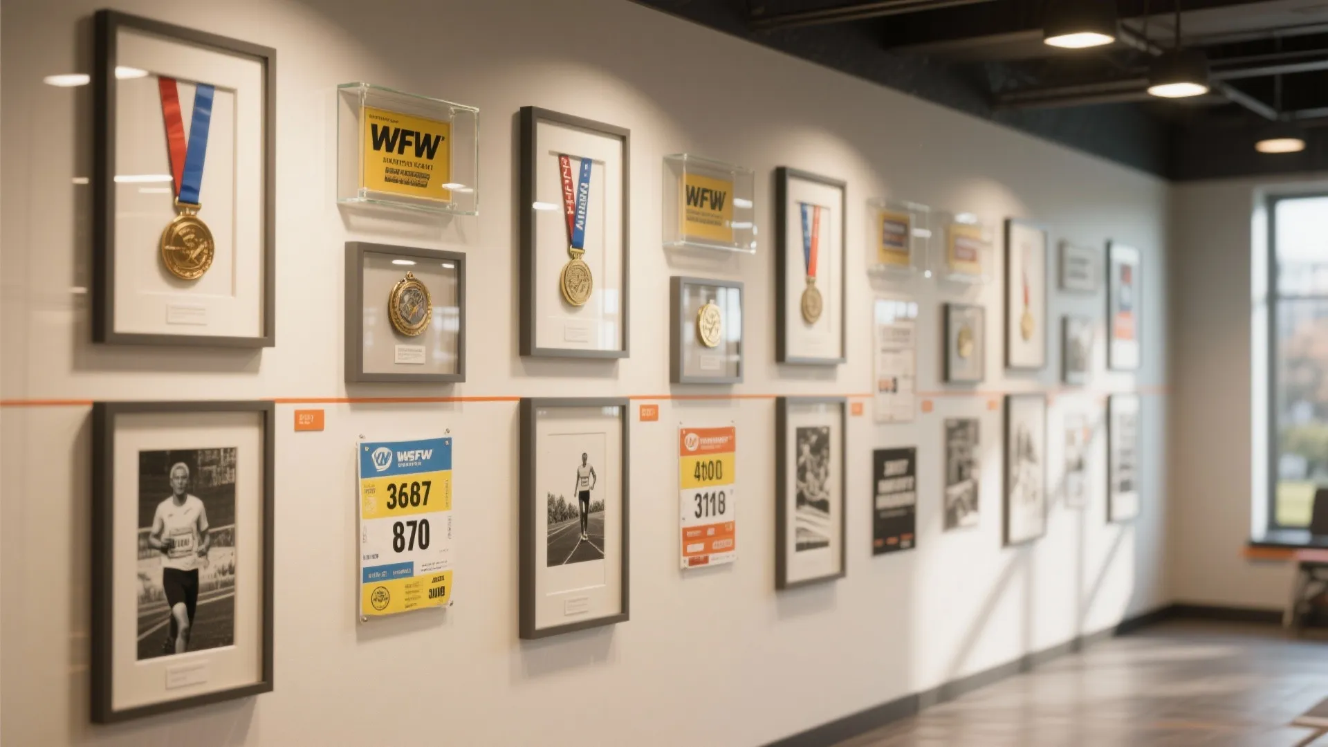 Sports Memorabilia Display
