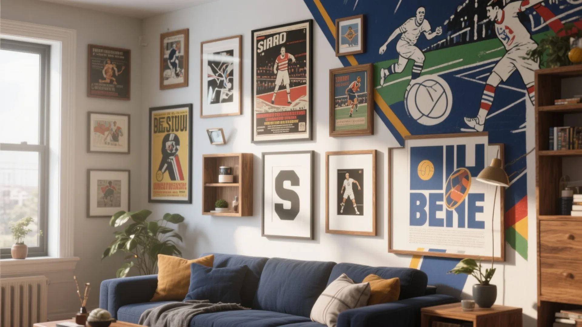 Sports Wall Art Decor Ideas for Your Home: Transform your space with dynamic and inspiring sports-themed decor